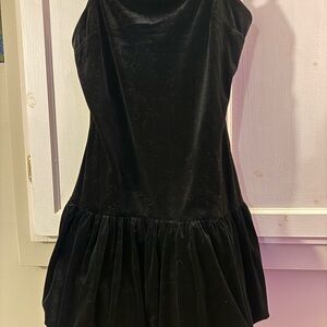 Steve Madden Giovanna Bubble Hem Minidress